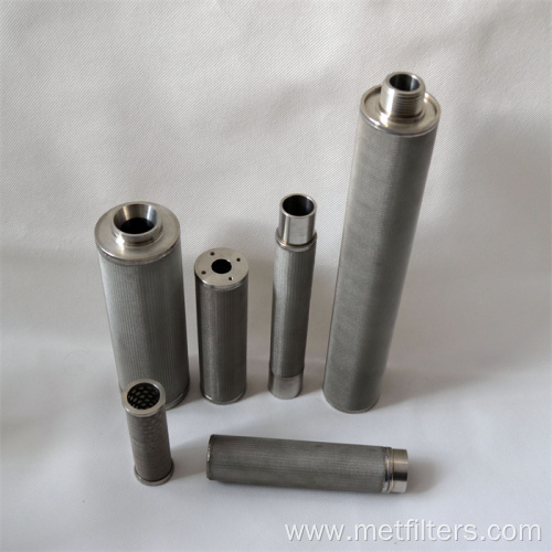 Series Sintered Metal Filter 1/2 Inch Outside 2um